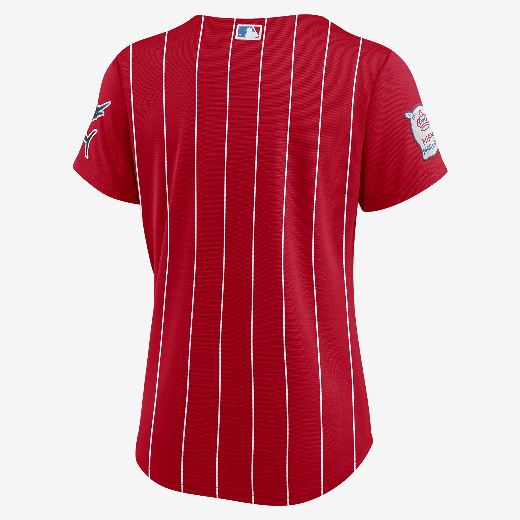 MLB Miami Marlins City Connect Women's Replica Baseball Jersey - Red