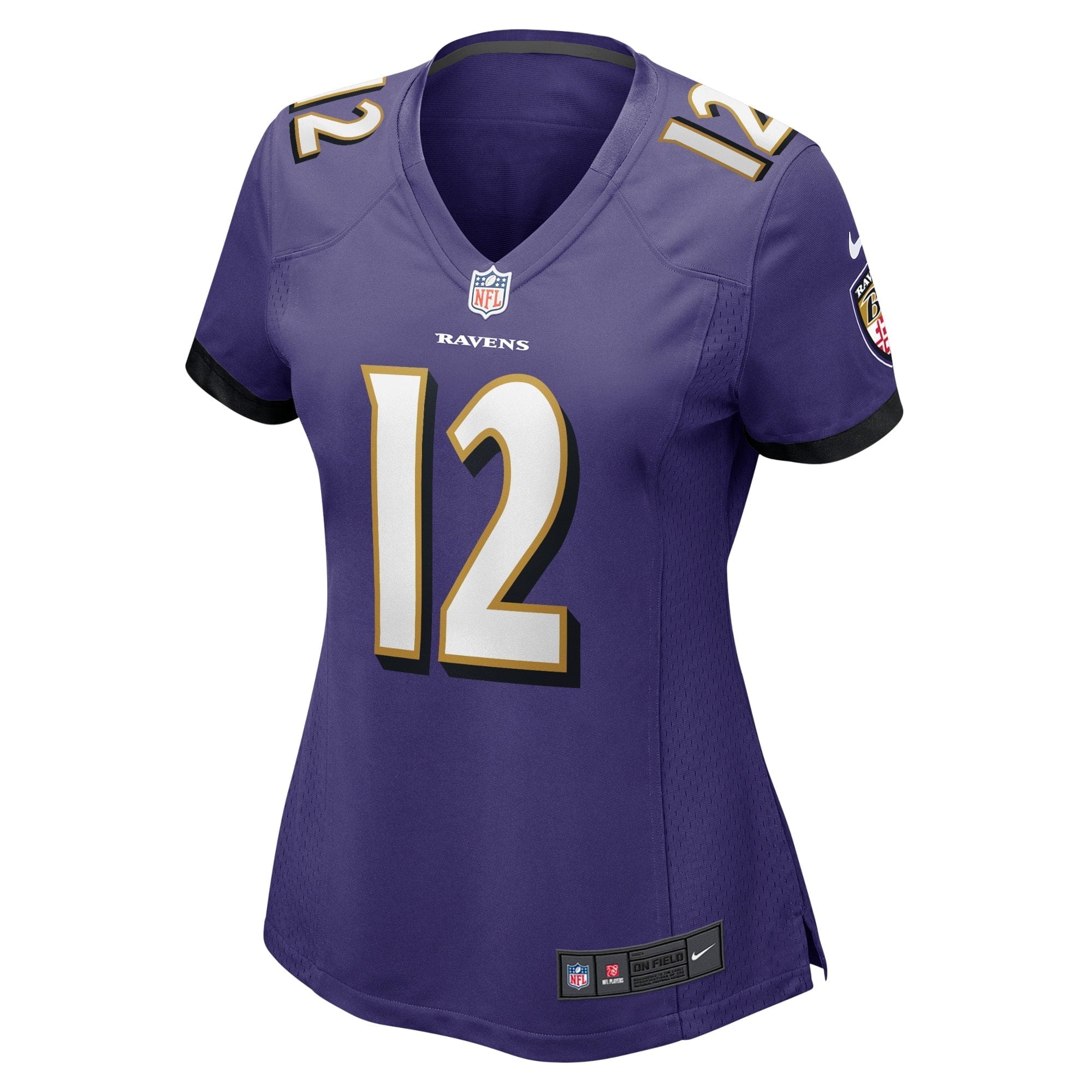 Women's Nike Anthony Brown Purple Baltimore Ravens Player Game Jersey