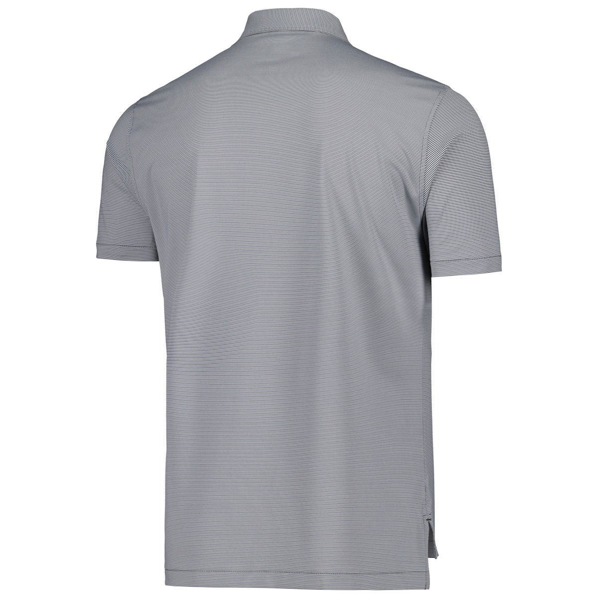 Men's  Peter Millar LSU Jubilee Striped Jersey Polo - Grey