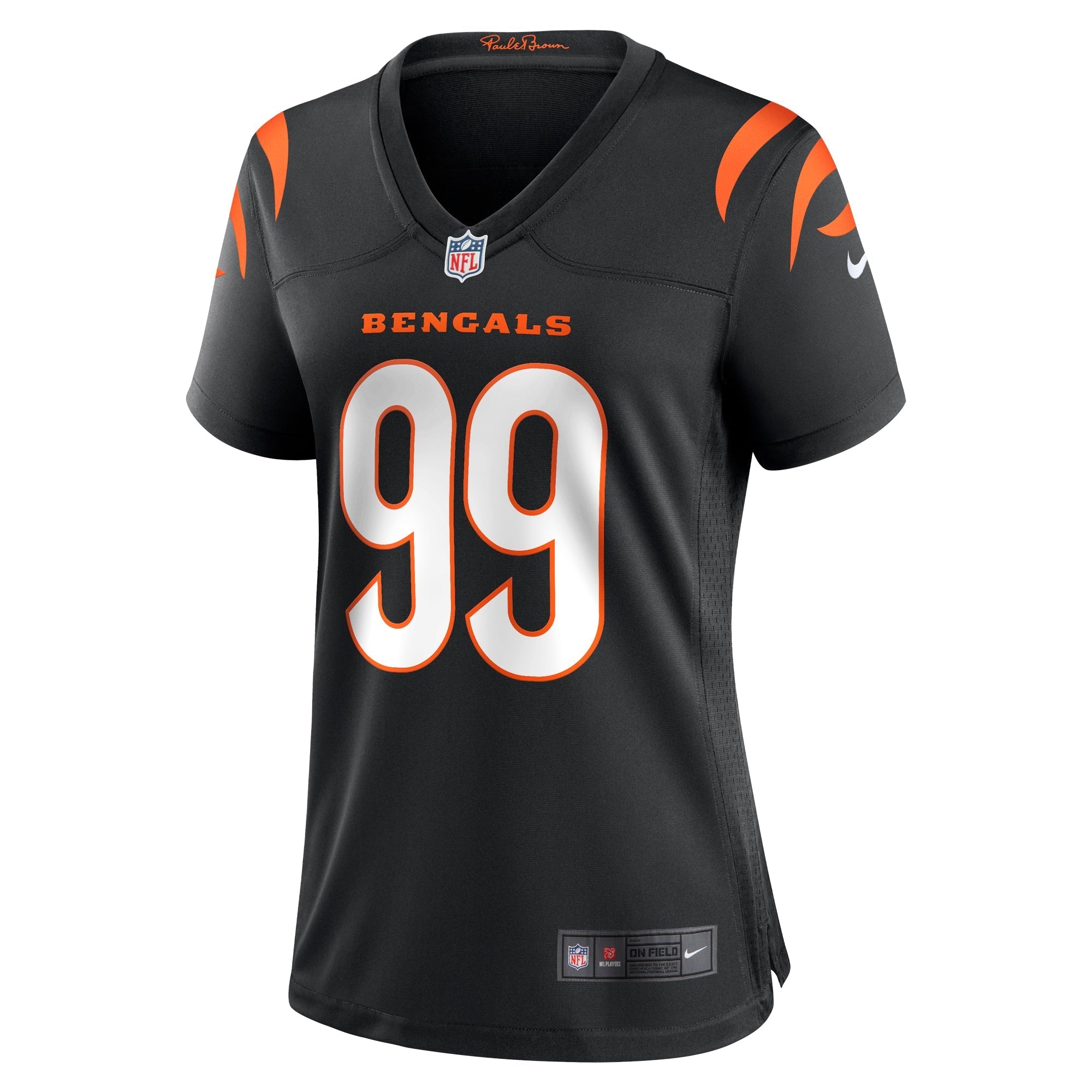 Women's Nike Myles Murphy Black Cincinnati Bengals Team Game Jersey