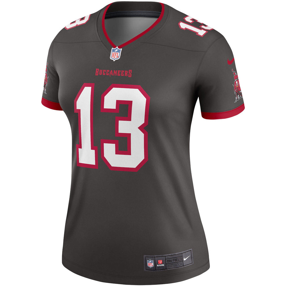 Women's Tampa Bay Buccaneers Mike Evans Alternate Legend Jersey Pewter