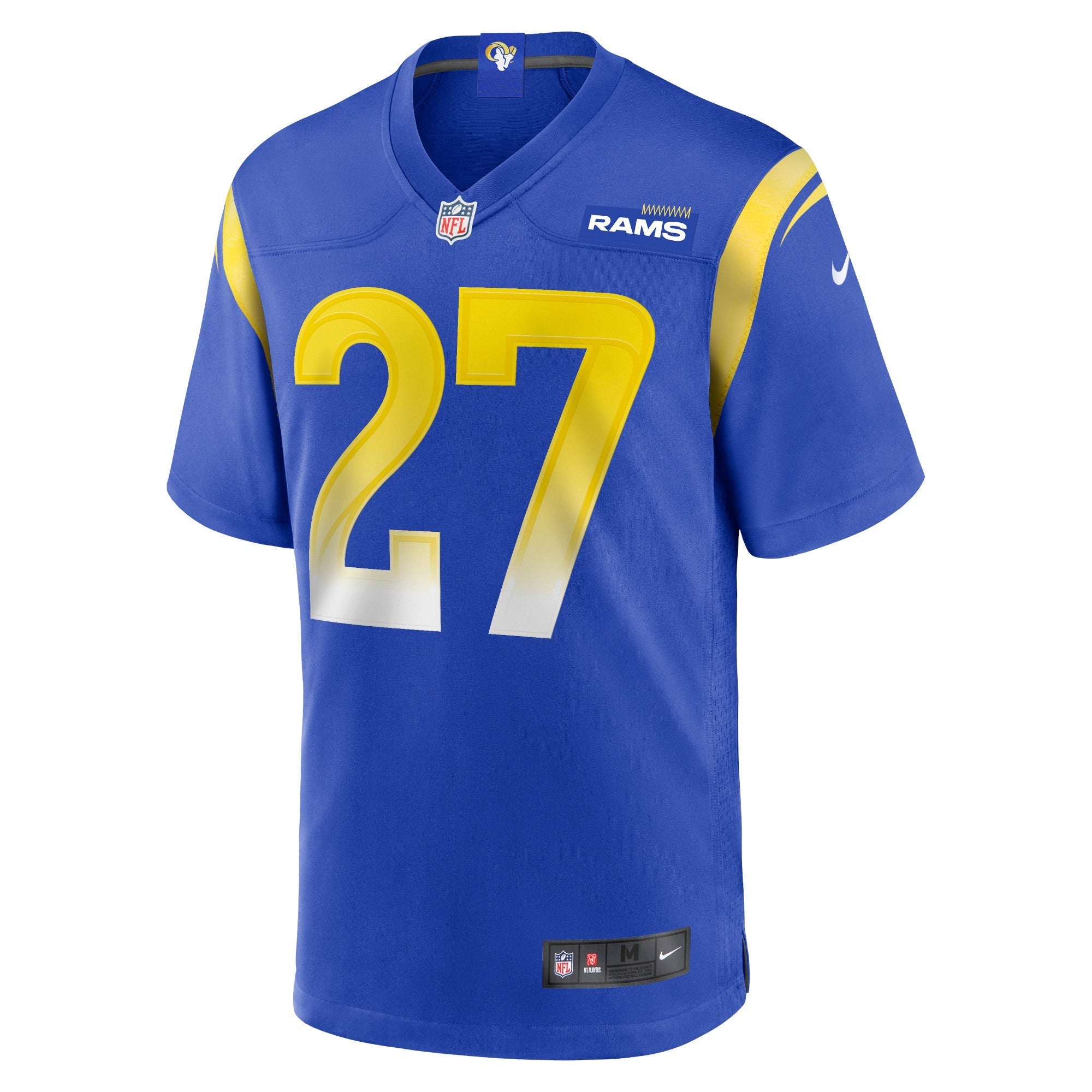 Men's Nike Darrell Henderson Jr. Royal Los Angeles Rams Game Jersey