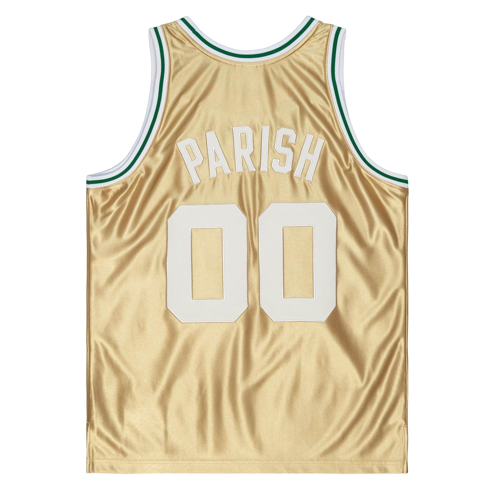 75th Anniversary Gold Swingman Robert Parish Boston Celtics 1985-86 Jersey