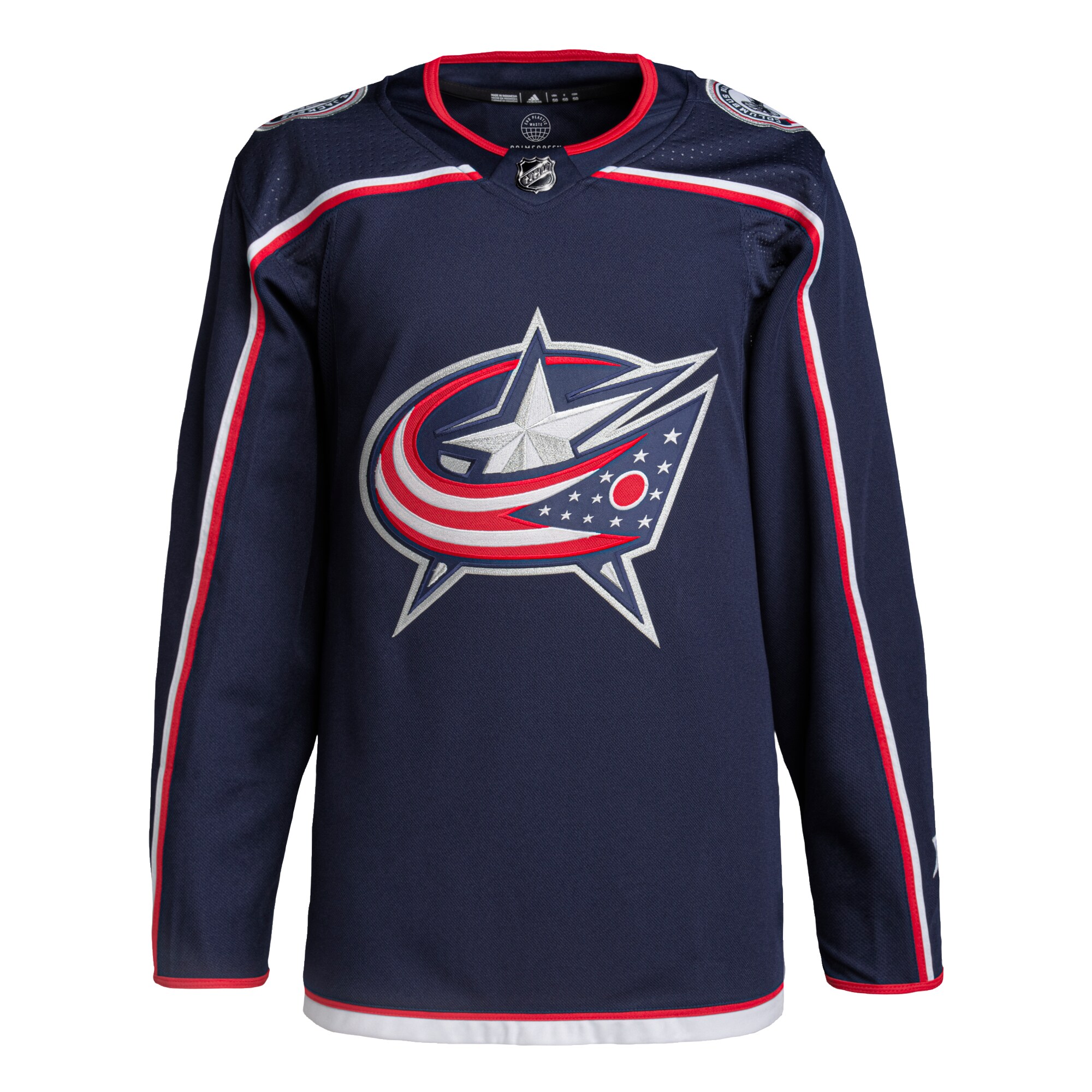 Columbus Blue Jackets adidas Home Primegreen Authentic Pro Jersey - Navy