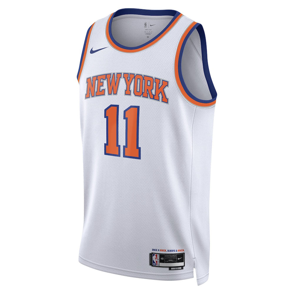 Youth New York Knicks Jalen Brunson Association Jersey - White