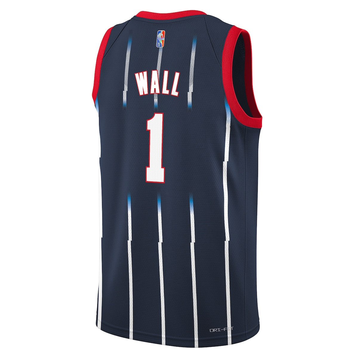 Boys' Grade School John Wall Nike Rockets 2021/22 Swingman Jersey City Edition - Navy