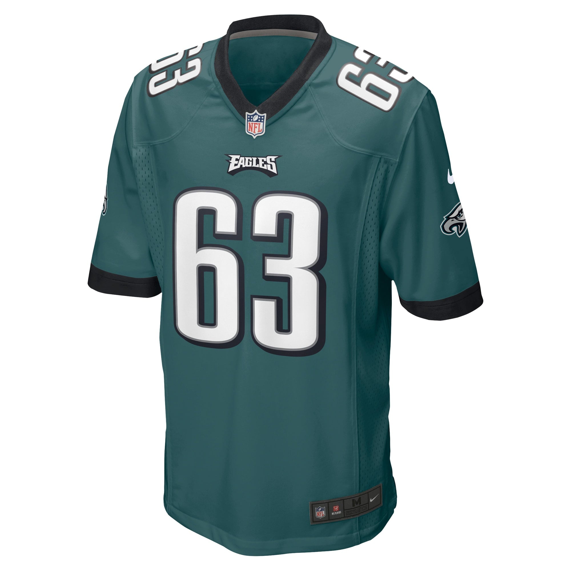 Men's Nike Jack Driscoll Midnight Green Philadelphia Eagles Game Jersey