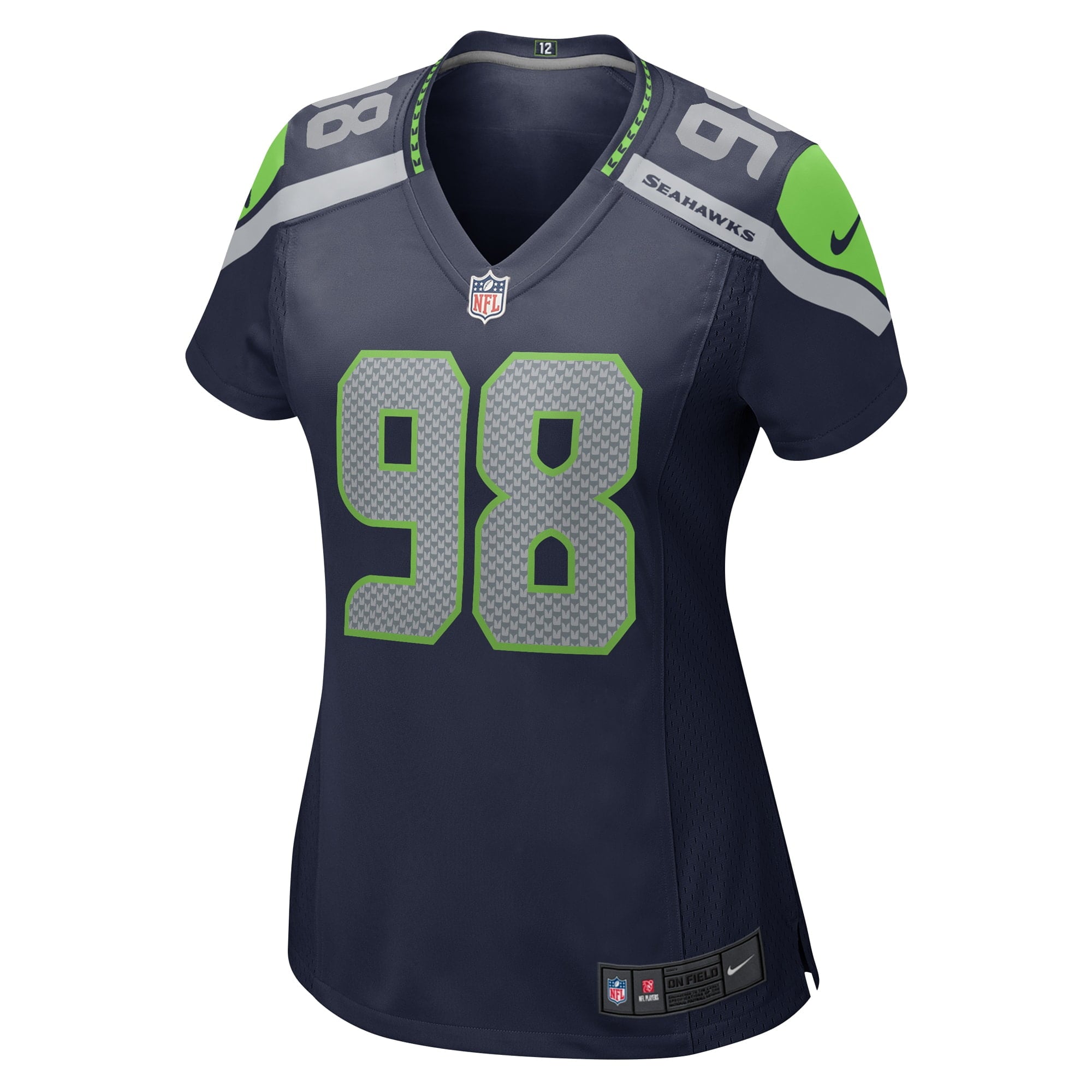 Women's Nike Alton Robinson College Navy Seattle Seahawks Game Jersey
