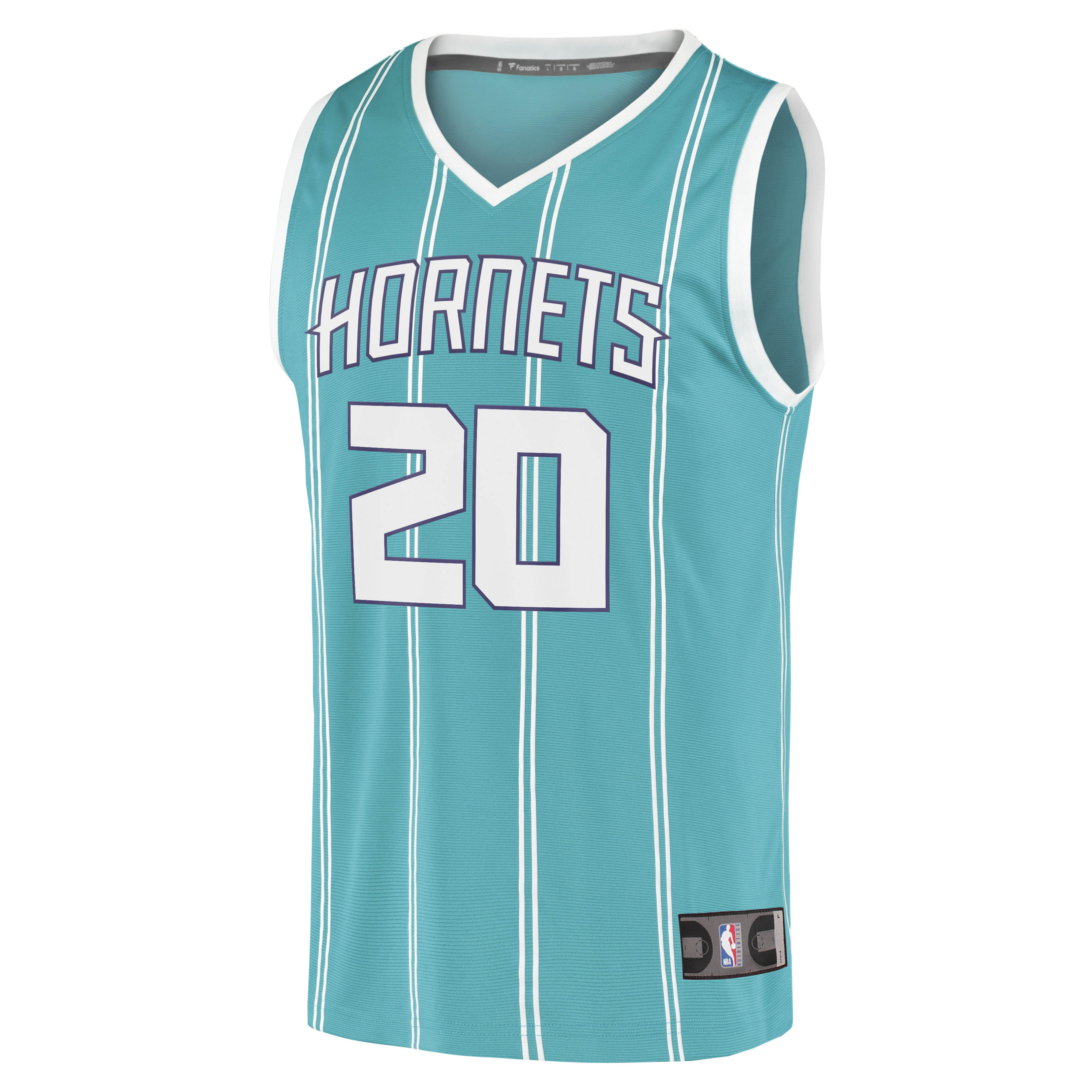 Gordon Hayward Charlotte Hornets Fanatics Branded 2020/21 Fast Break Replica Jersey - Icon Edition - Teal