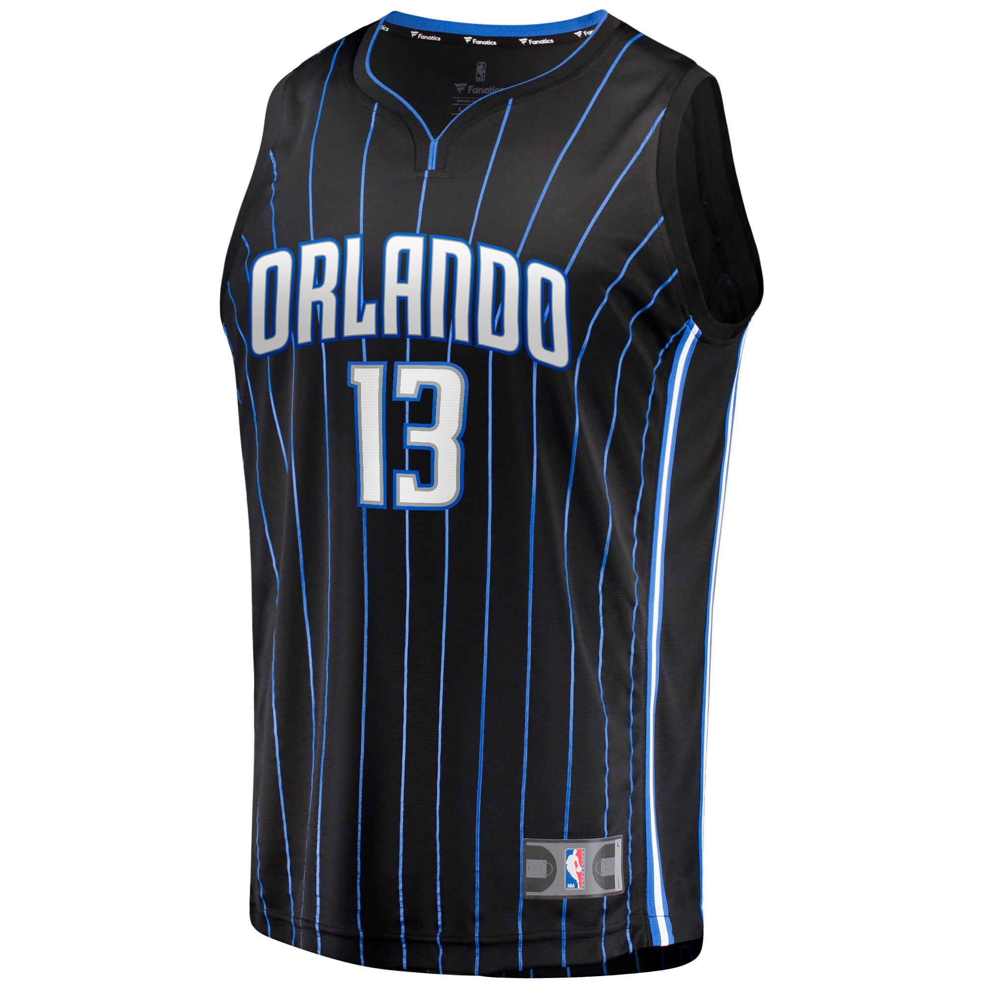 Jett Howard Orlando Magic Fanatics Branded 2023 NBA Draft First Round Pick Fast Break Replica Jersey - Icon Edition - Black