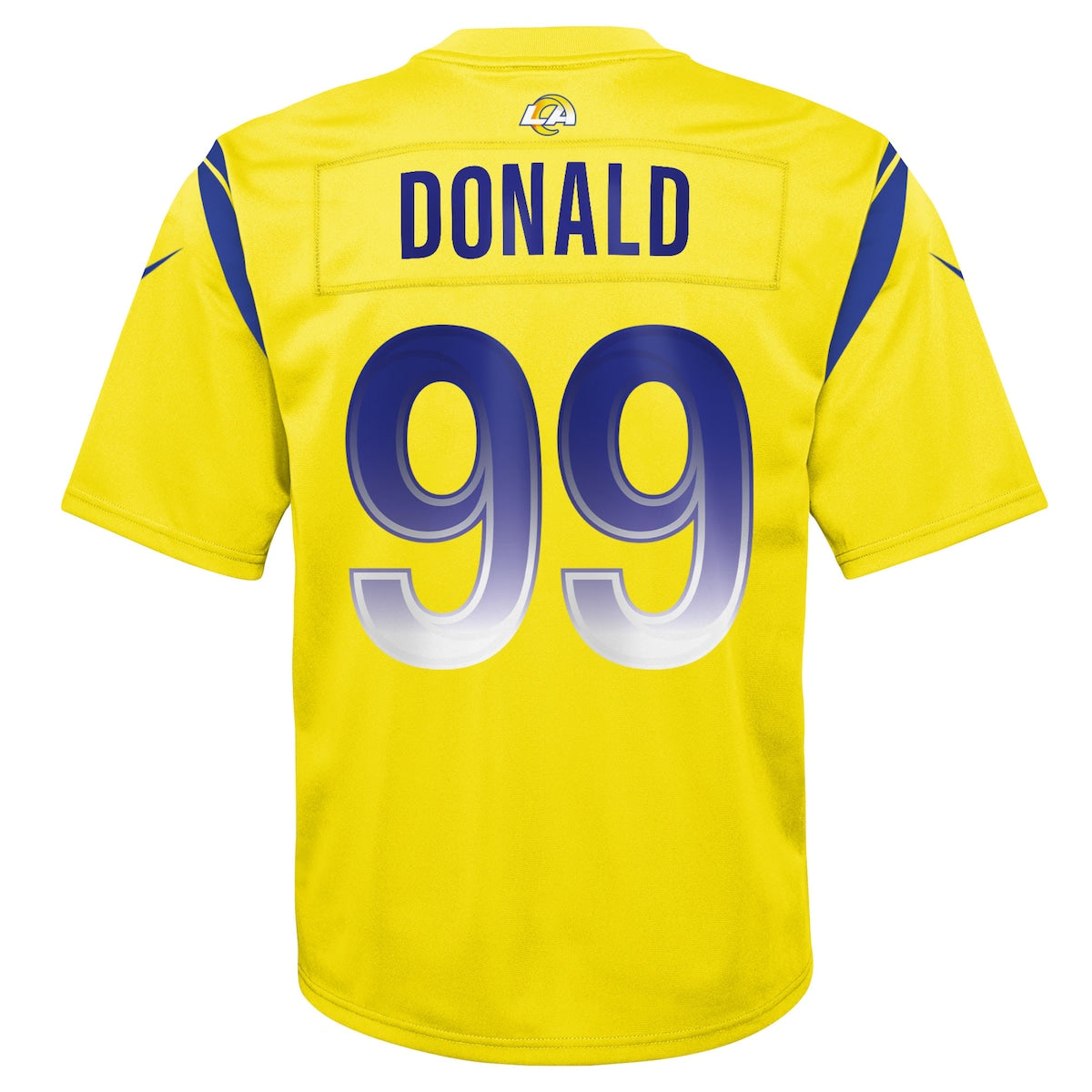 Boys' Grade School Aaron Donald Nike Rams Inverted Game Jersey - Gold