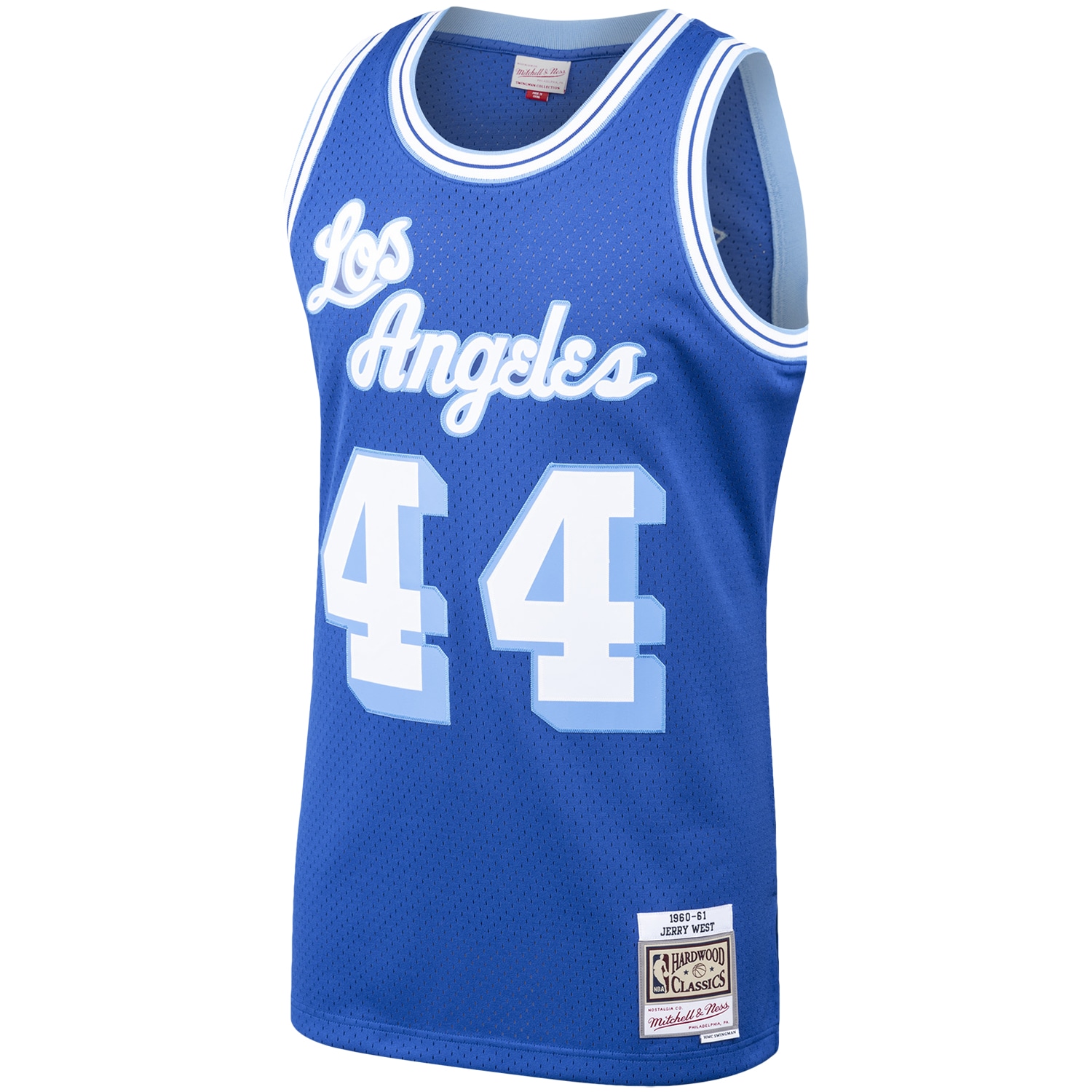 Jerry West Los Angeles Lakers Mitchell & Ness Hardwood Classics Swingman Jersey - Royal