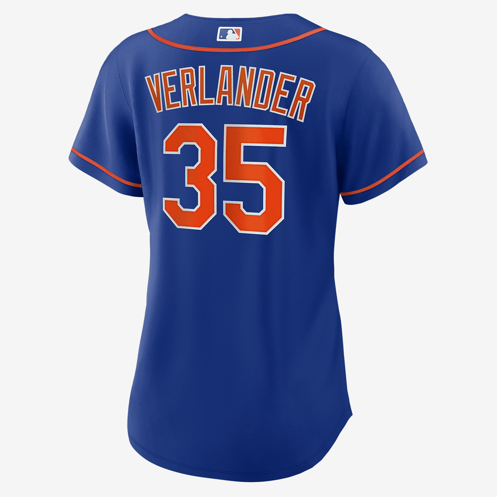MLB New York Mets (Justin Verlander) Women's Replica Baseball Jersey - Rush Blue