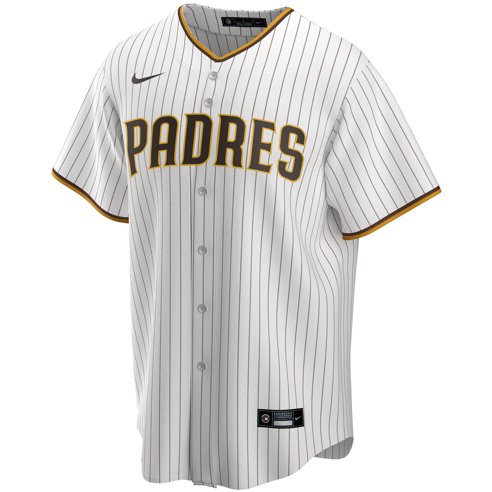 Men's Nike Manny Machado White San Diego Padres Alternate Replica Player Jersey