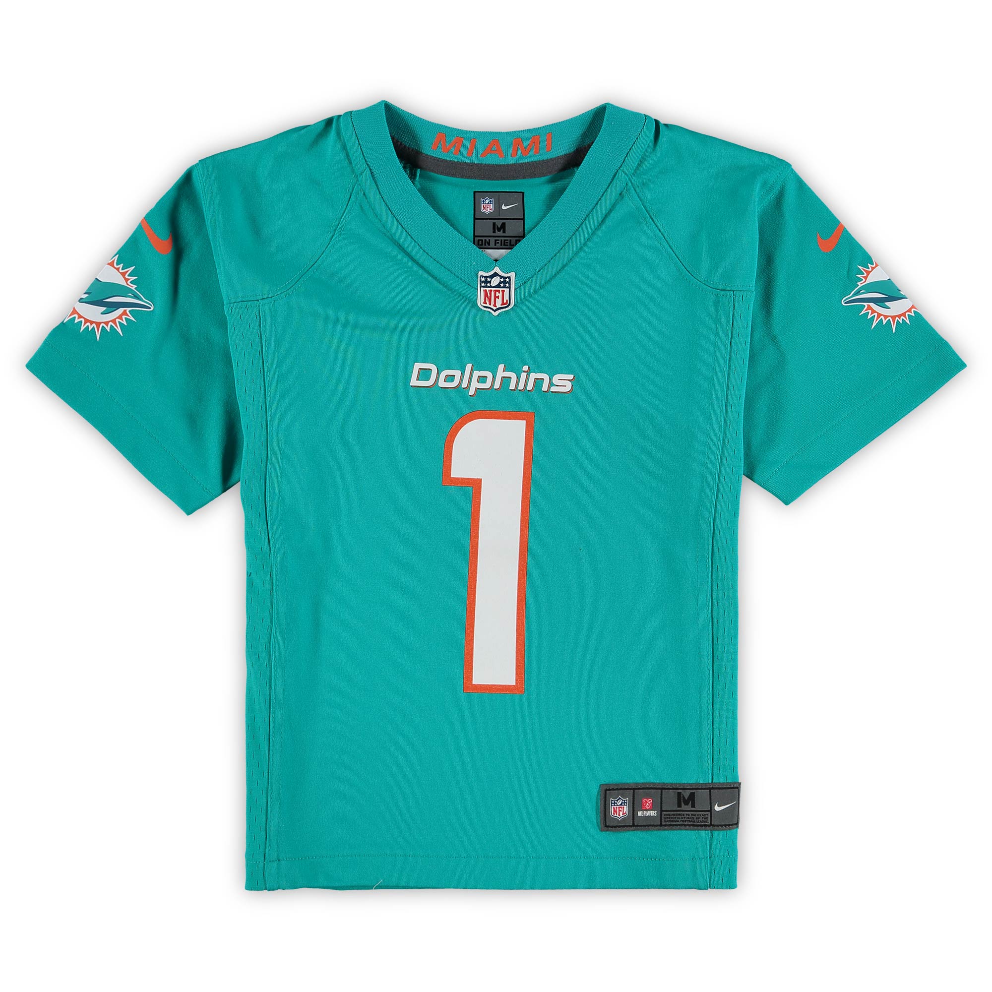 Tua Tagovailoa Miami Dolphins Nike Preschool Game Jersey - Aqua