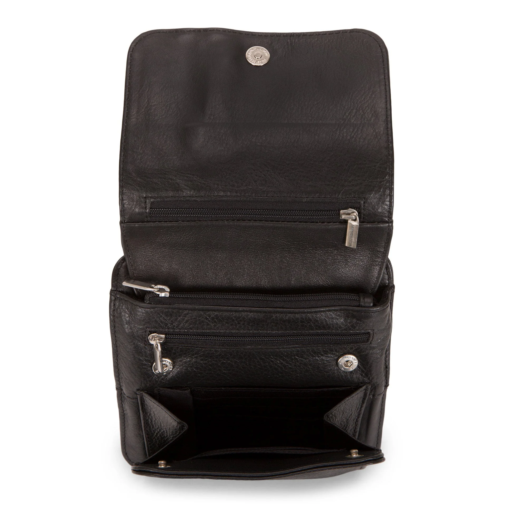 Leather Mini Flap RFID Crossbody