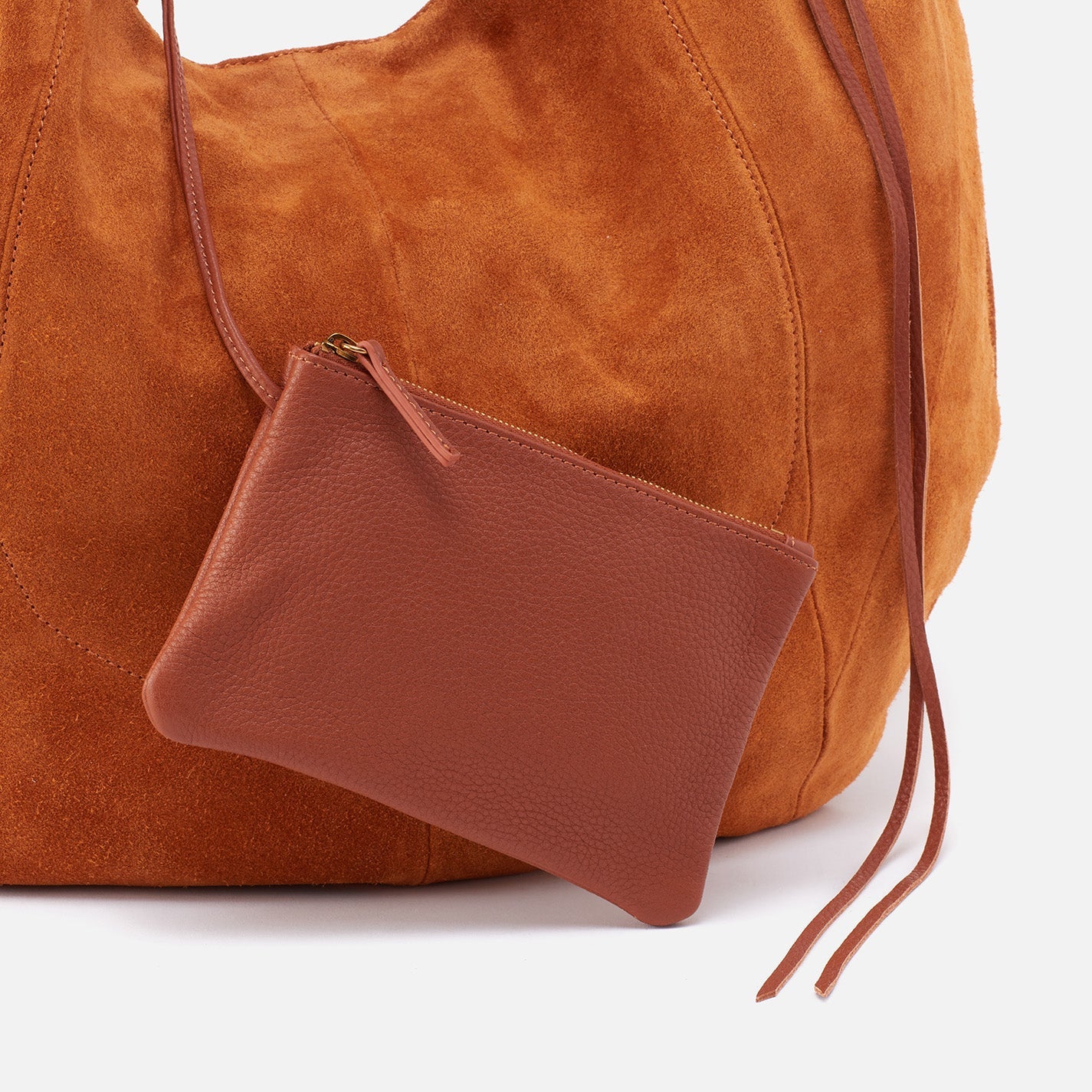 Eclipse Medium Hobo in Suede