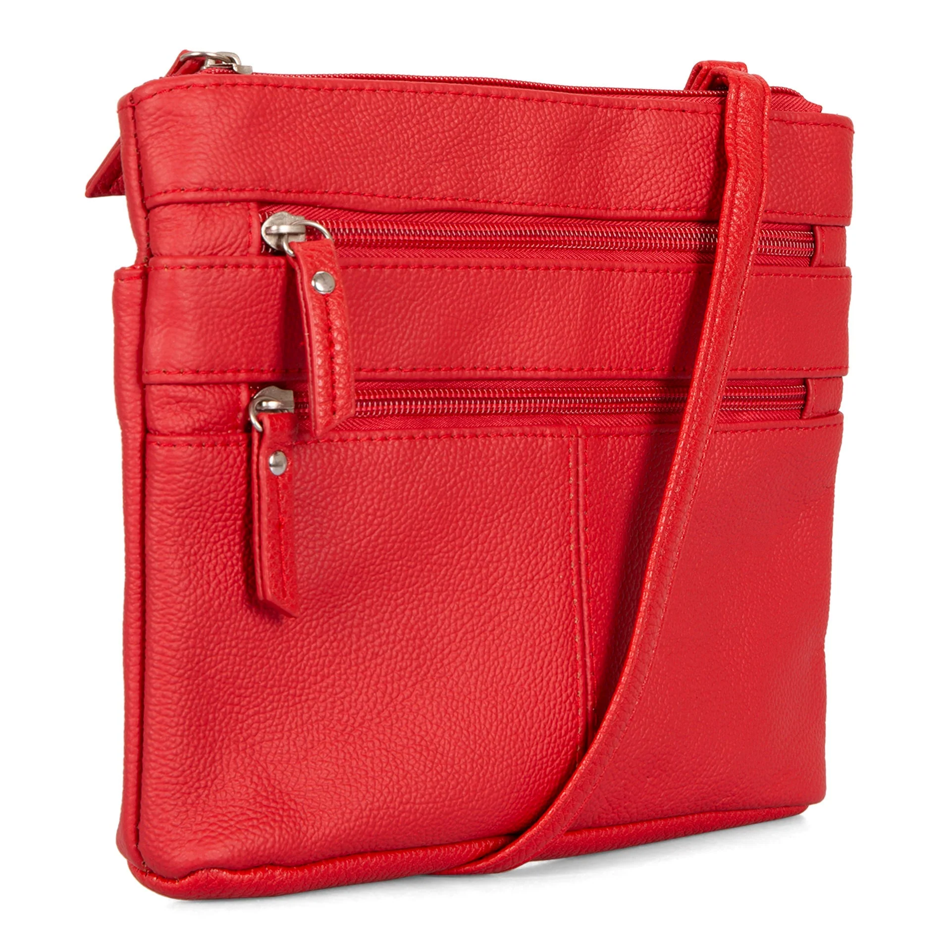 Mini Essential RFID Multi-Zip Crossbody