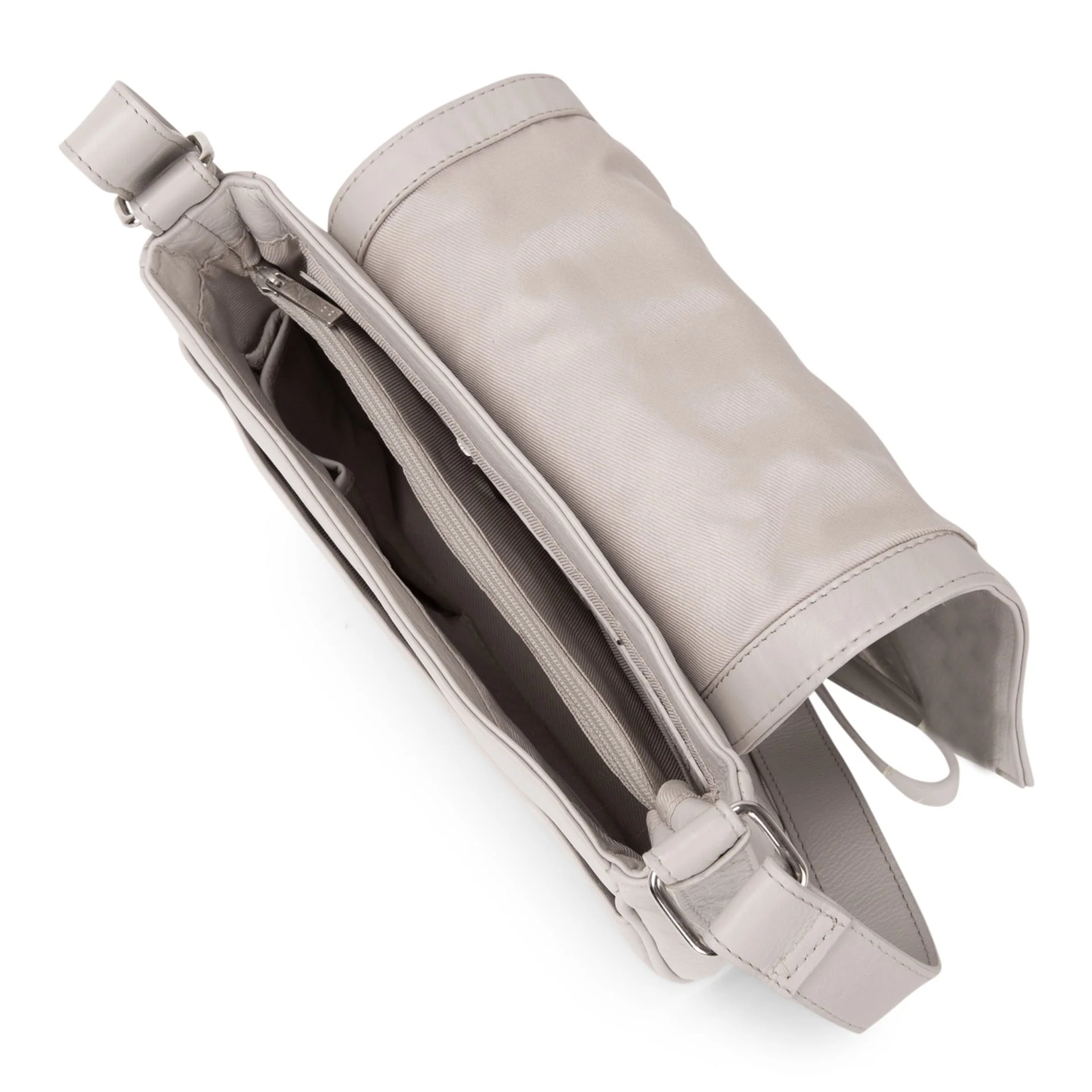 Leather Saddle Flap RFID Crossbody