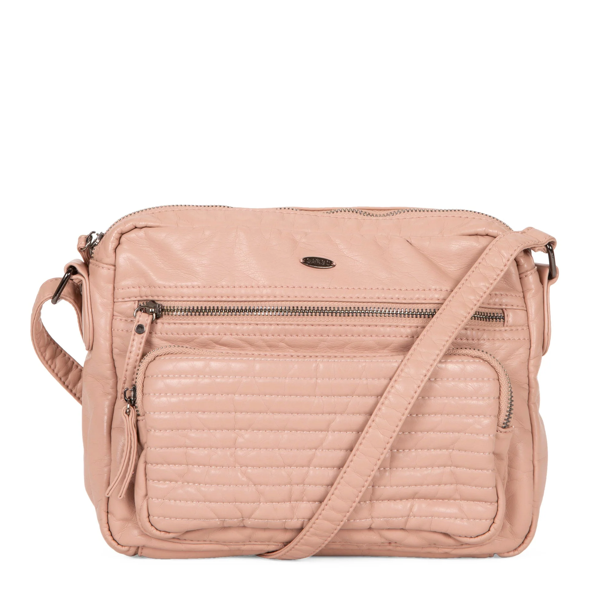 Medium Quilted E/W Crossbody