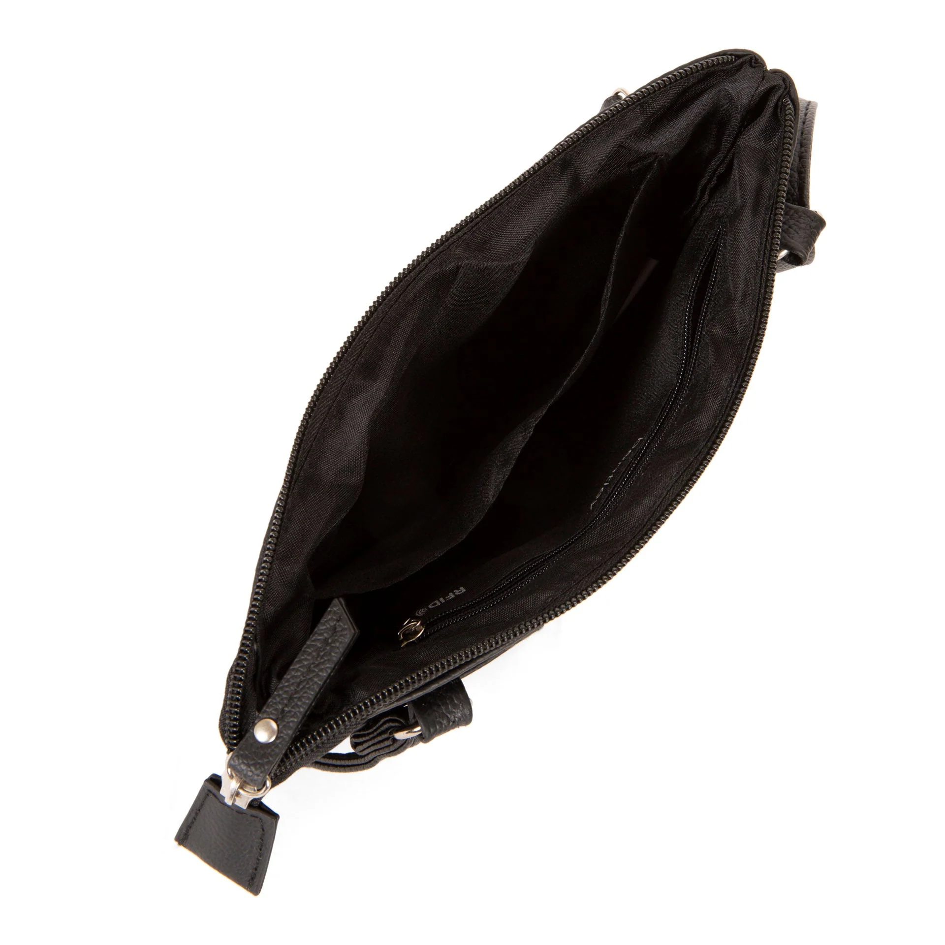 Mini Essential RFID Multi-Zip Crossbody