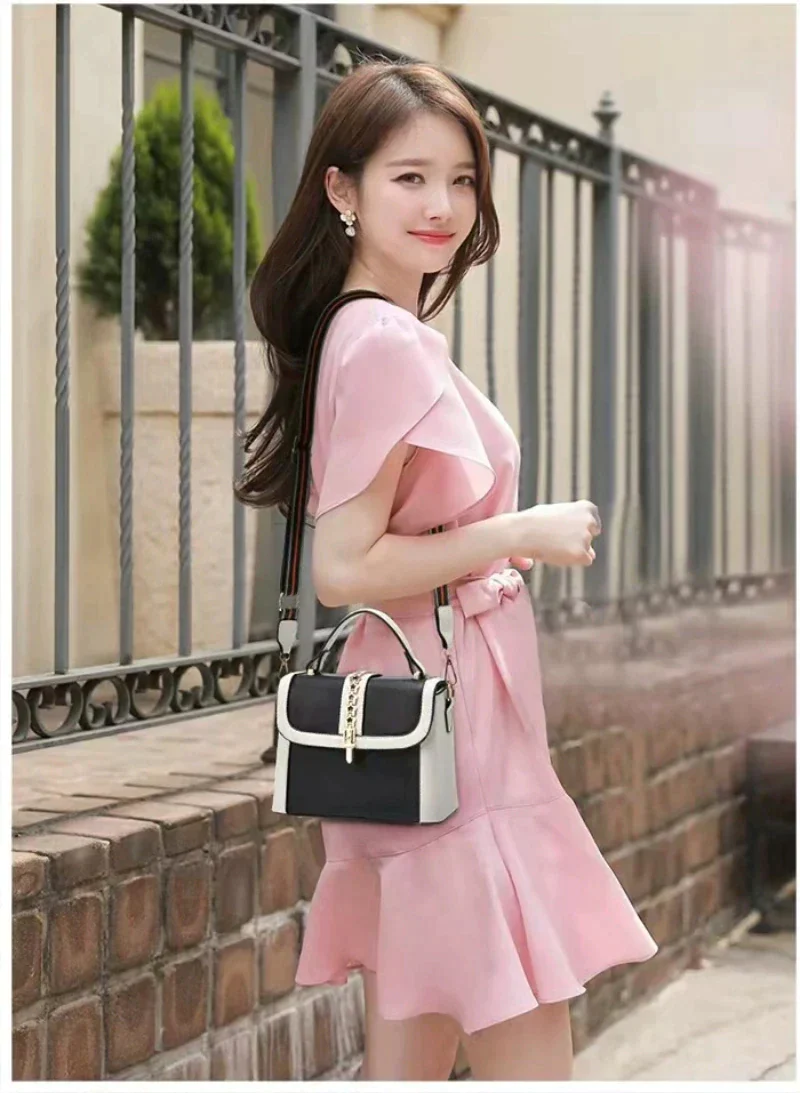 Women's fashion handbag with star detail cute trendy bag