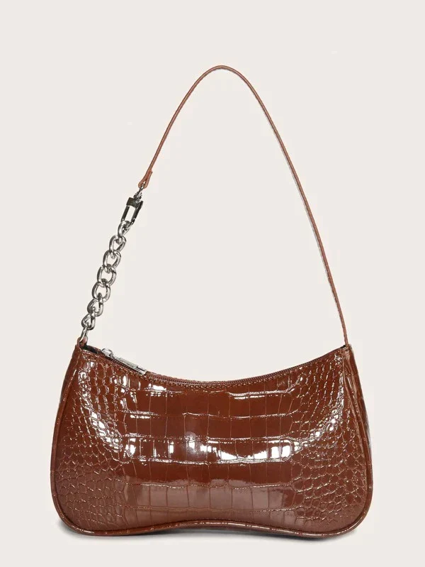 Ladies baguette handbag