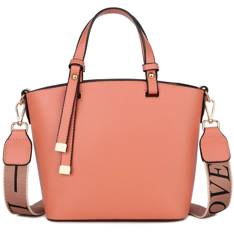 Large Leather Tote With Zipper