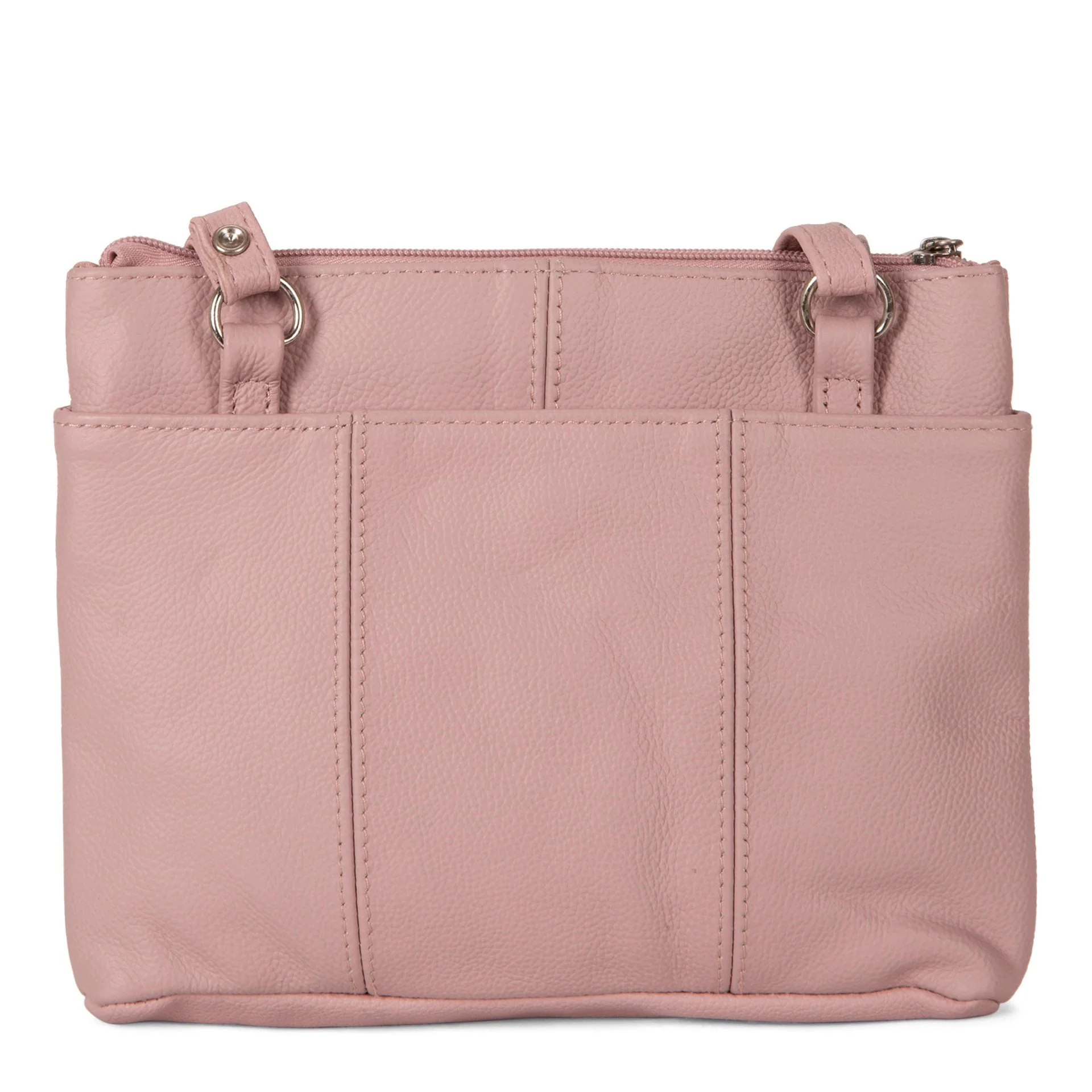 Mini Essential RFID Multi-Zip Crossbody