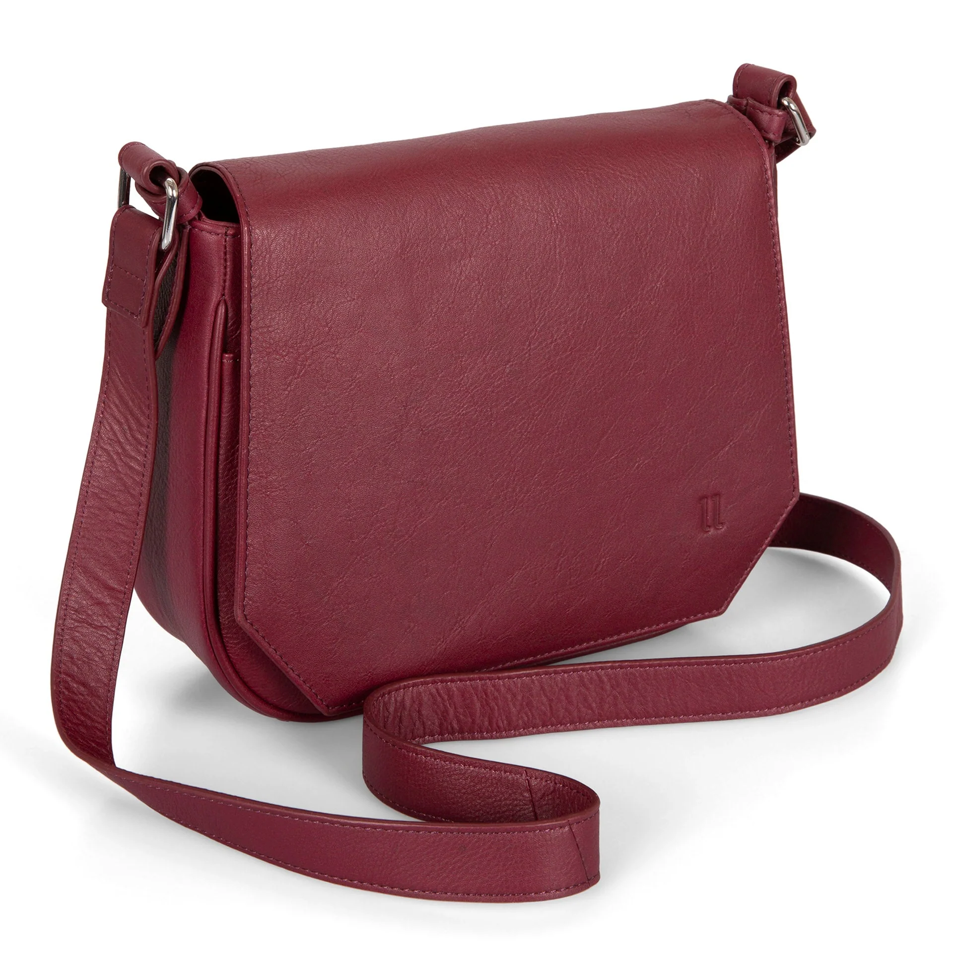 Leather Saddle Flap RFID Crossbody