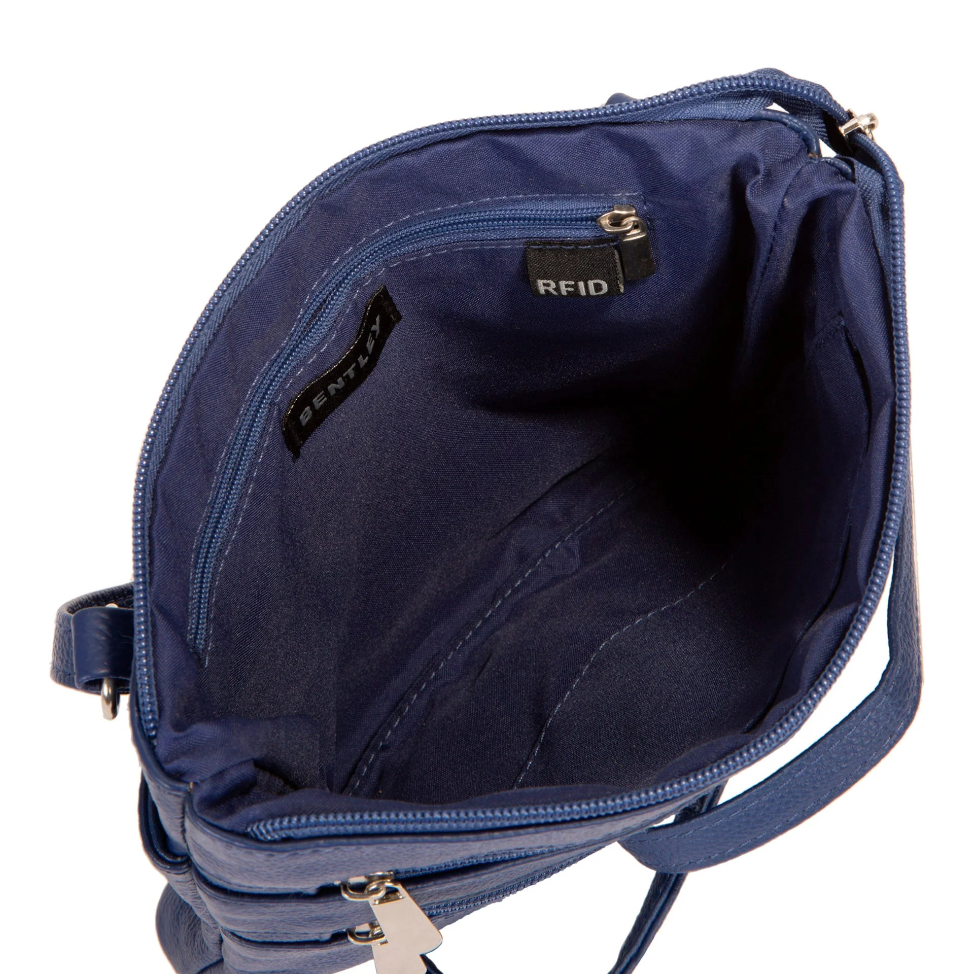 Mini Essential RFID Multi-Zip Crossbody