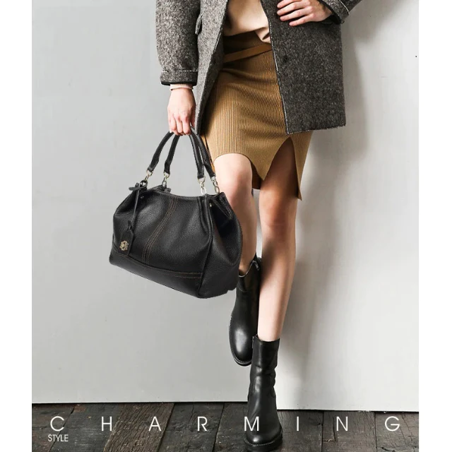 Ladies Casual Tote and Crossbody Handbag Beautiful Soft Feel Genuine Leather