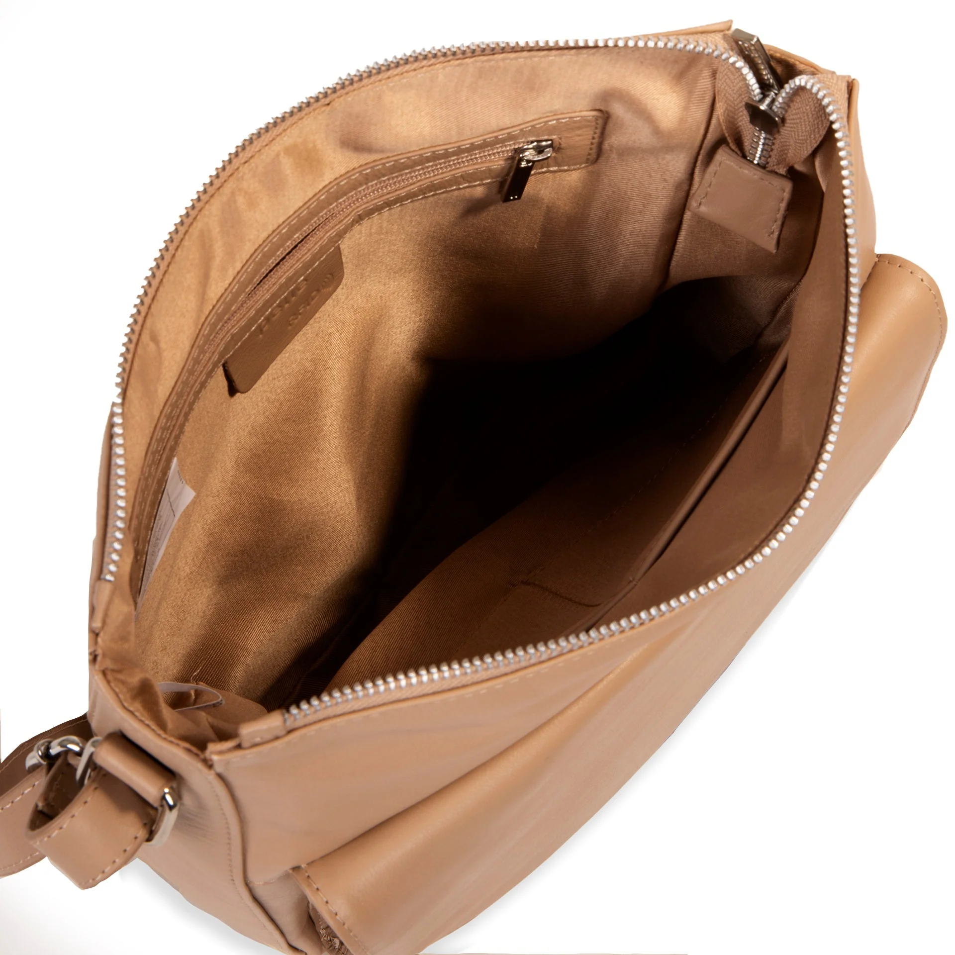 Large Leather Flap Crossbody