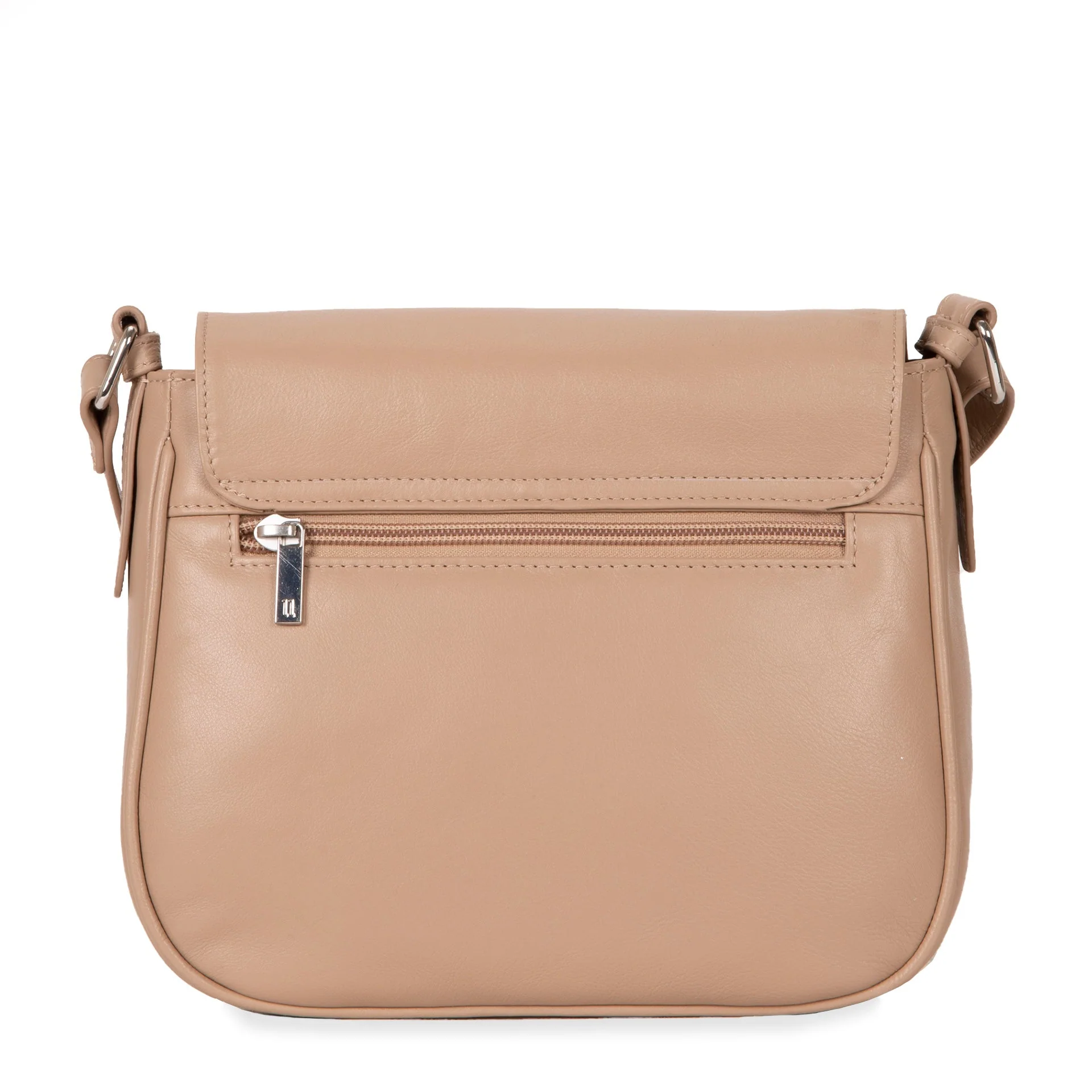 Leather Saddle Flap RFID Crossbody