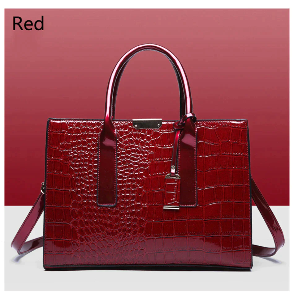 Ladies luxury tote handbag large capacity