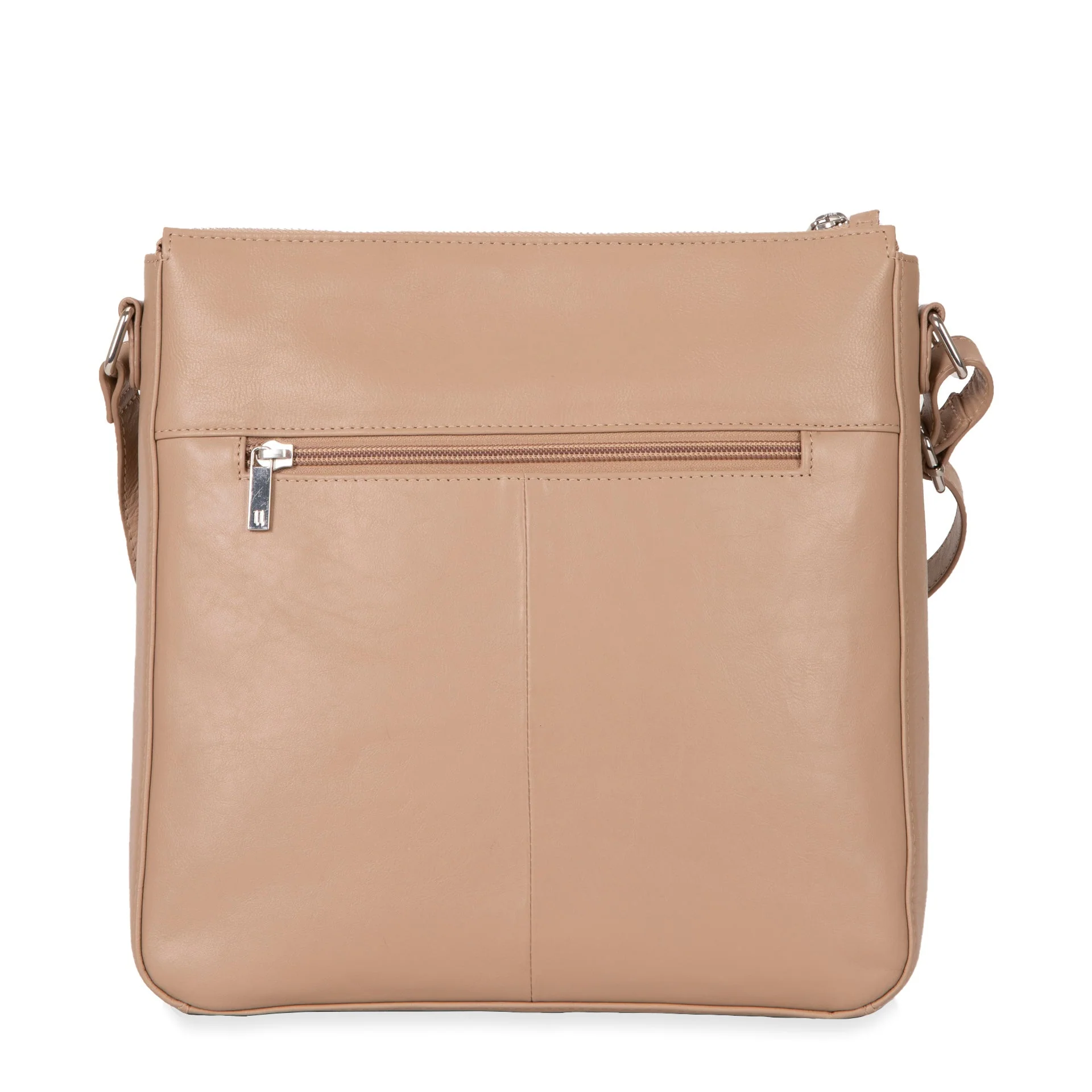 Large Leather Flap Crossbody