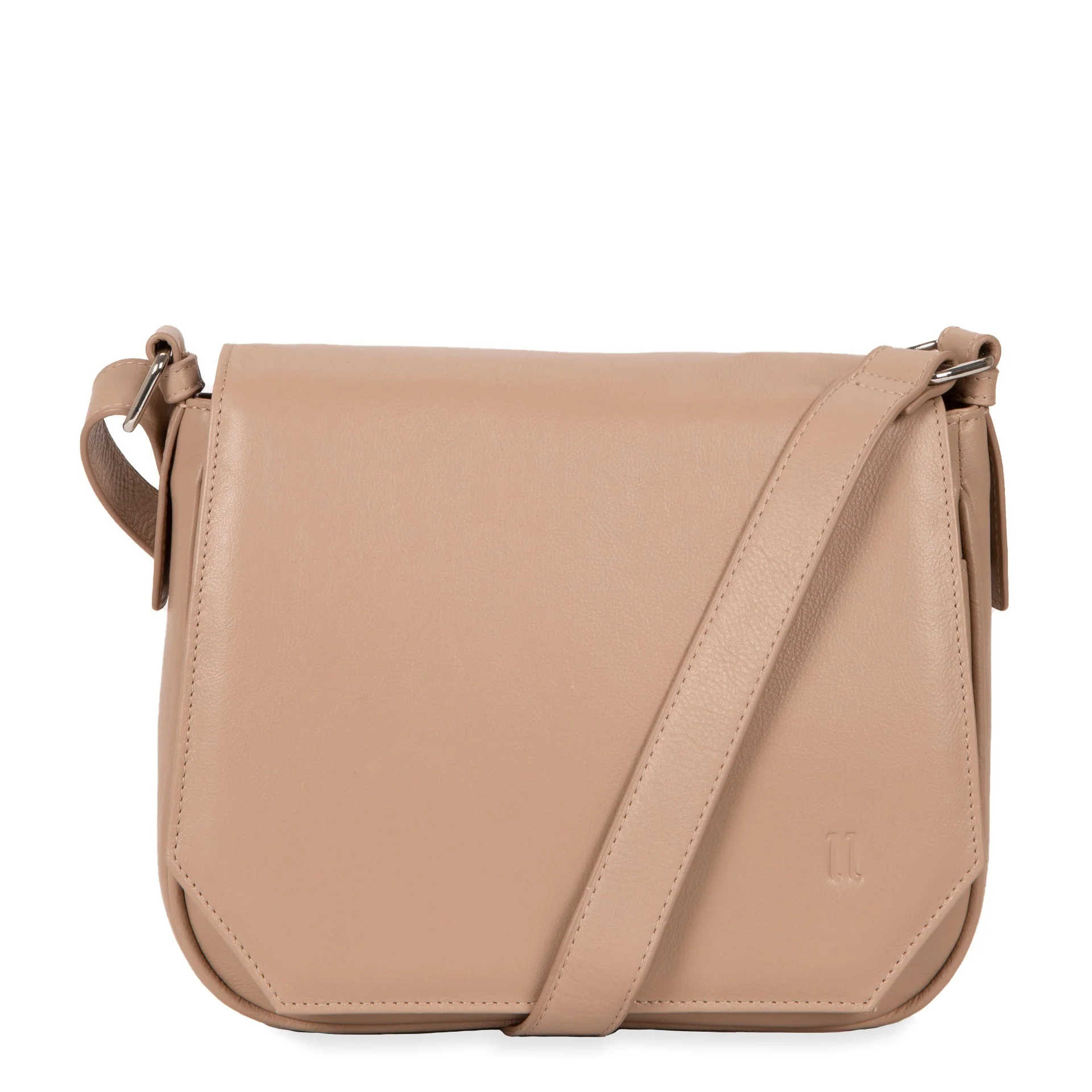 Leather Saddle Flap RFID Crossbody