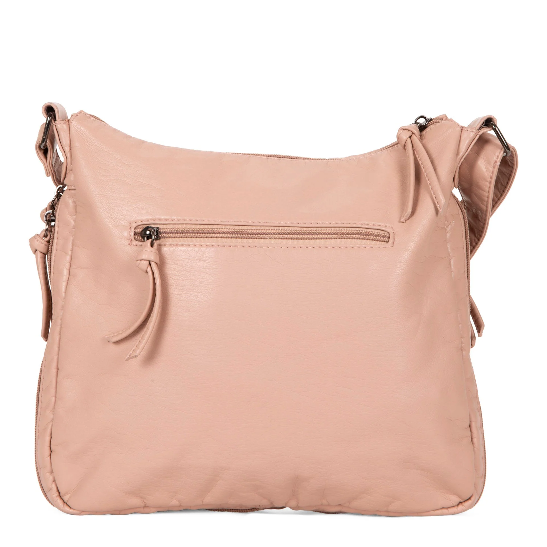 Medium Quilted Expandable Crossbody with Front Pockets