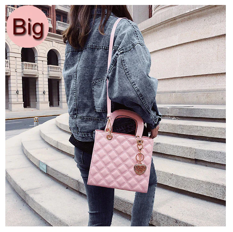 Ladies Fashion Tote Bag - Large Shiny Finish