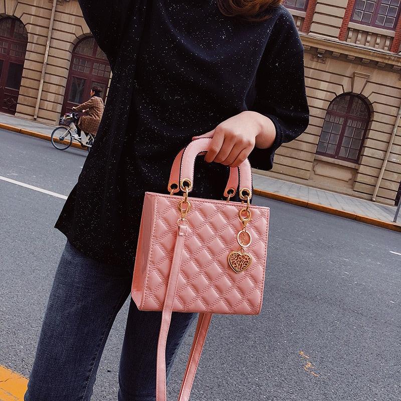 Ladies Fashion Tote Bag - Large Shiny Finish