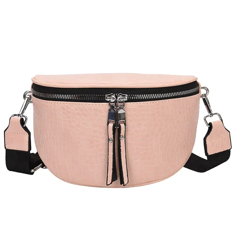 Ladies luxury waist and crossbody bag