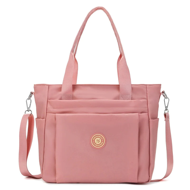 Tote Bag Nylon Zip Top