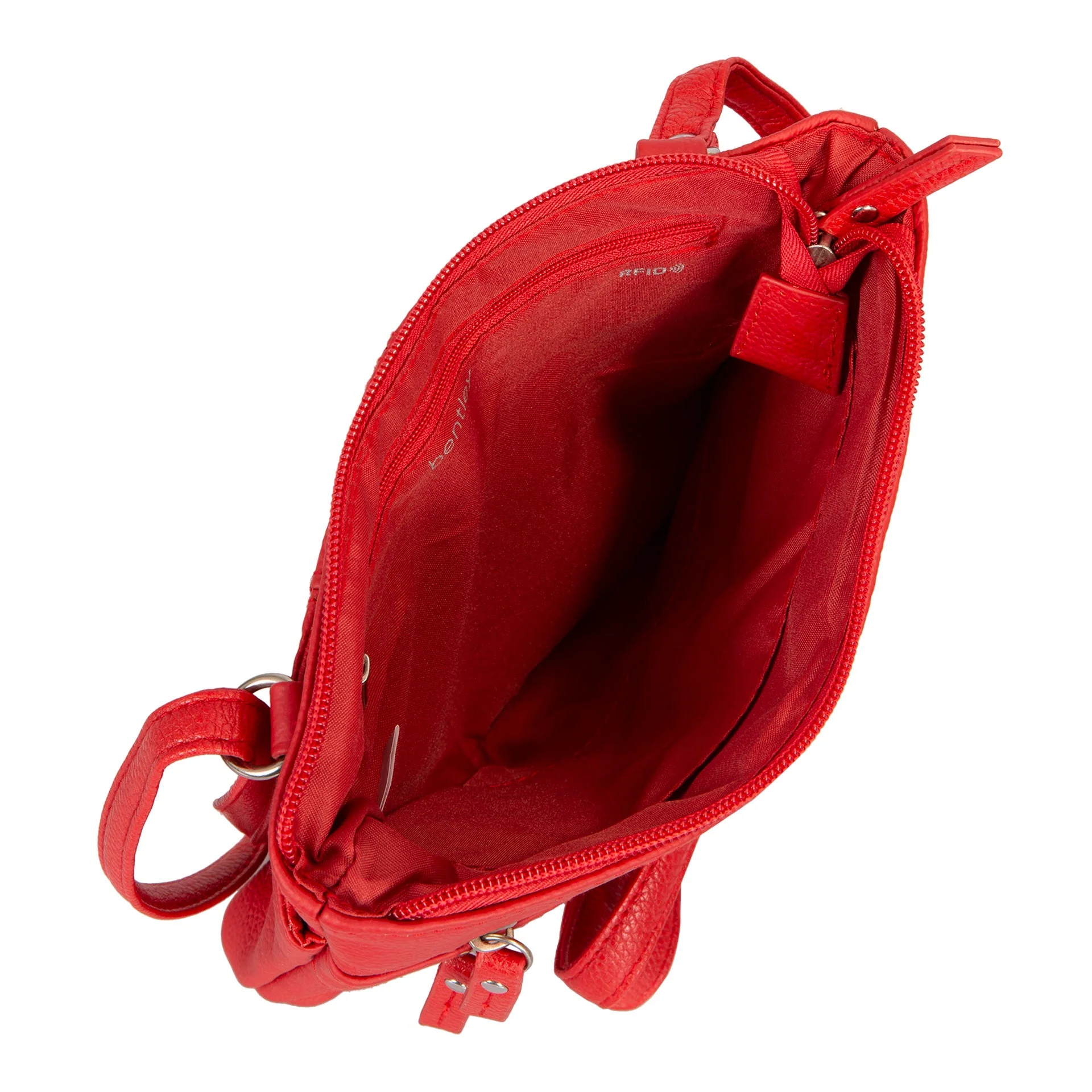 Mini Essential RFID Multi-Zip Crossbody