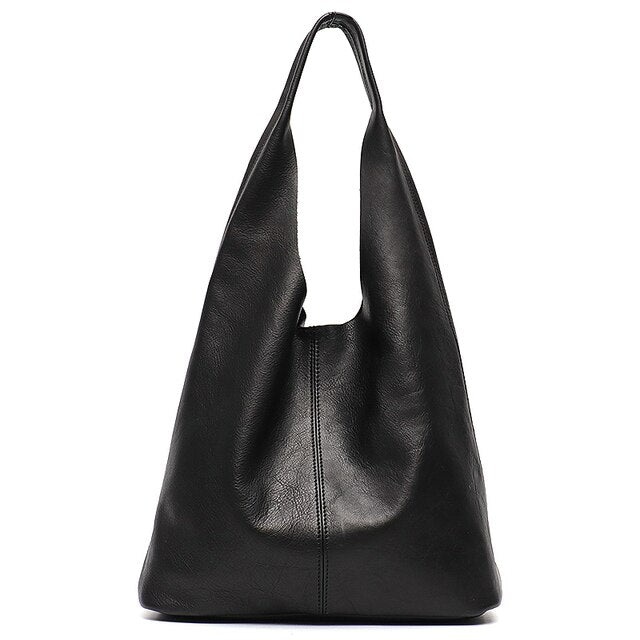 Women's hobo bag vintage design versatile and 100% genuine leather