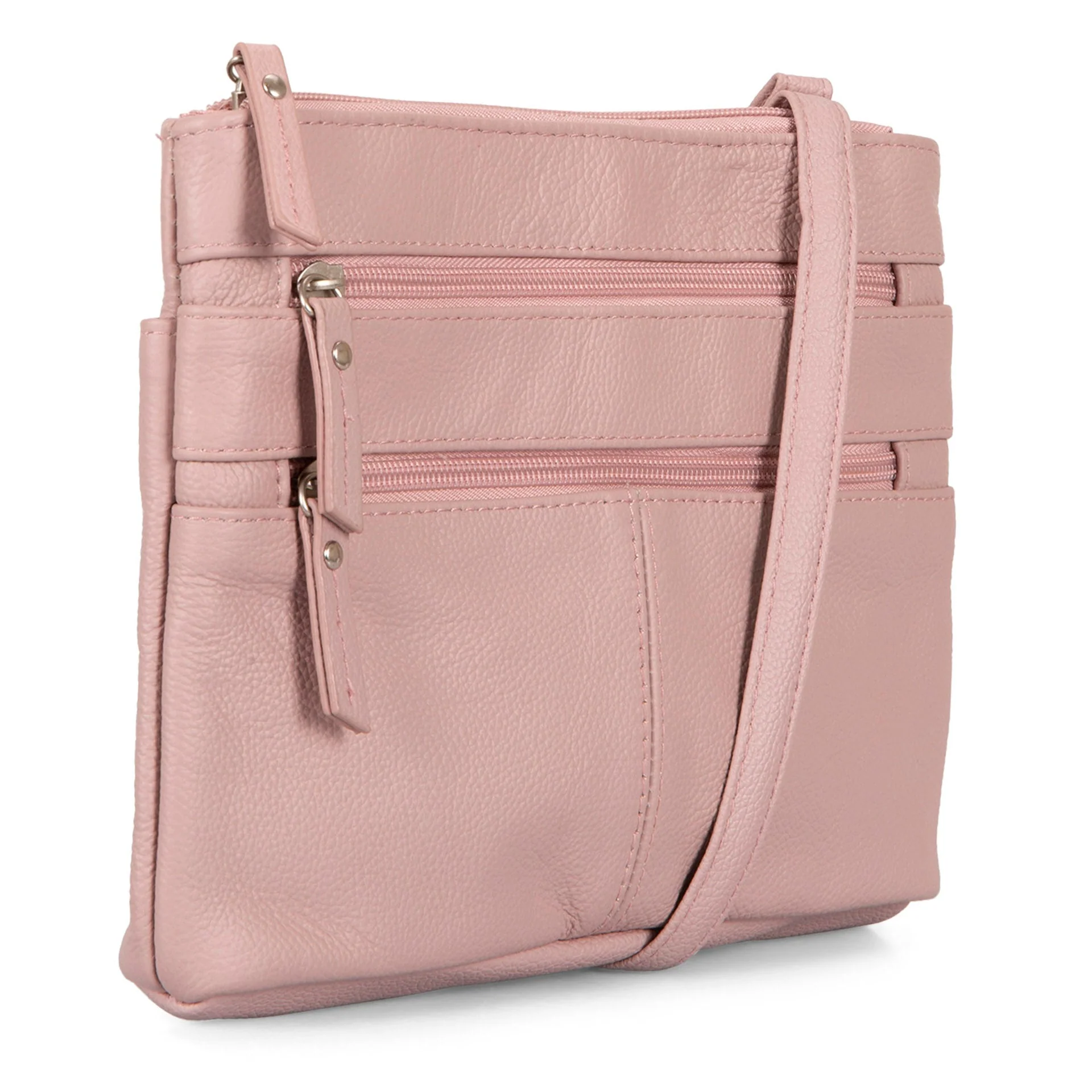 Mini Essential RFID Multi-Zip Crossbody