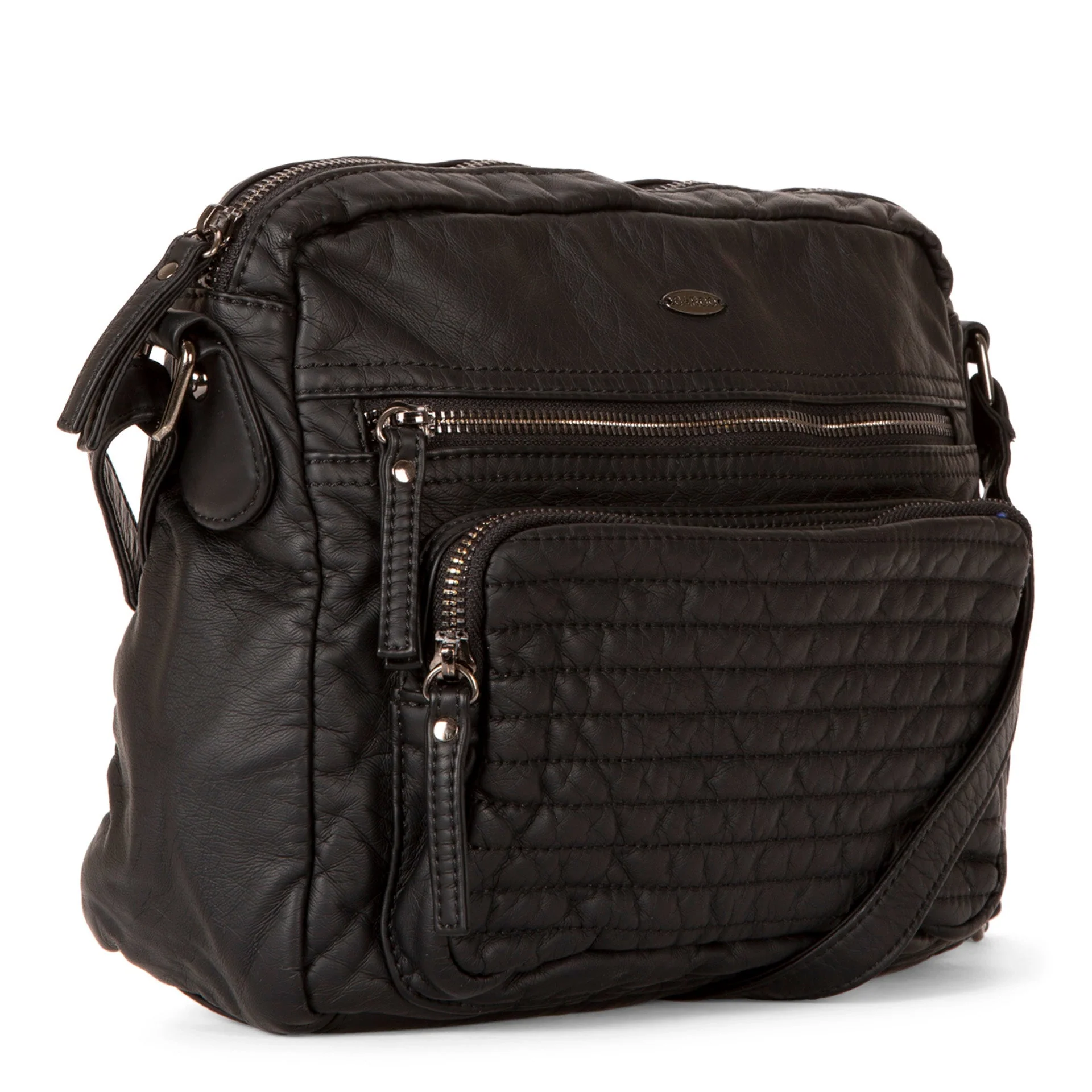 Medium Quilted E/W Crossbody