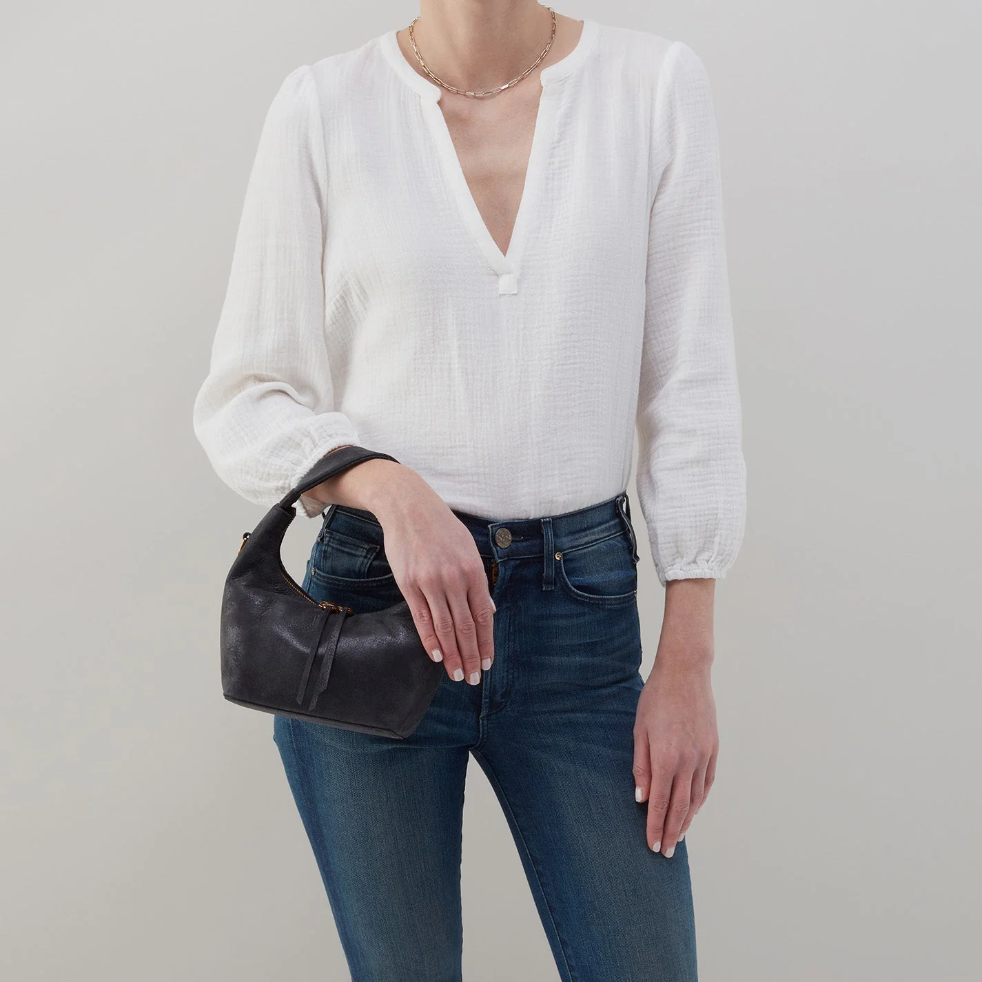 Astrid Small Crossbody in Buffed Leather