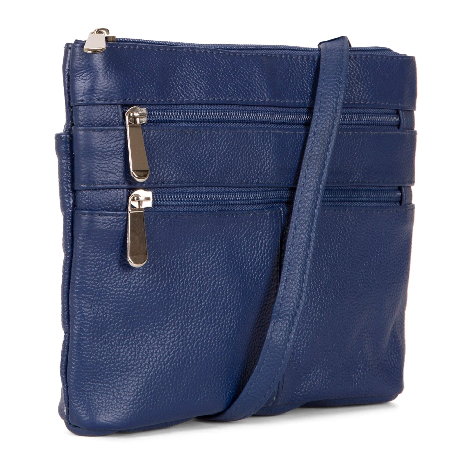 Mini Essential RFID Multi-Zip Crossbody
