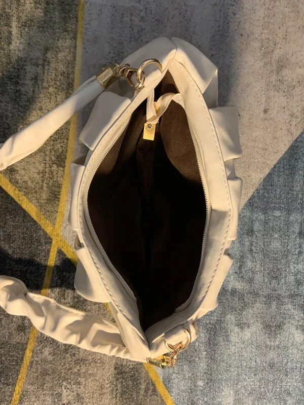 Ladies ruched shoulder bag