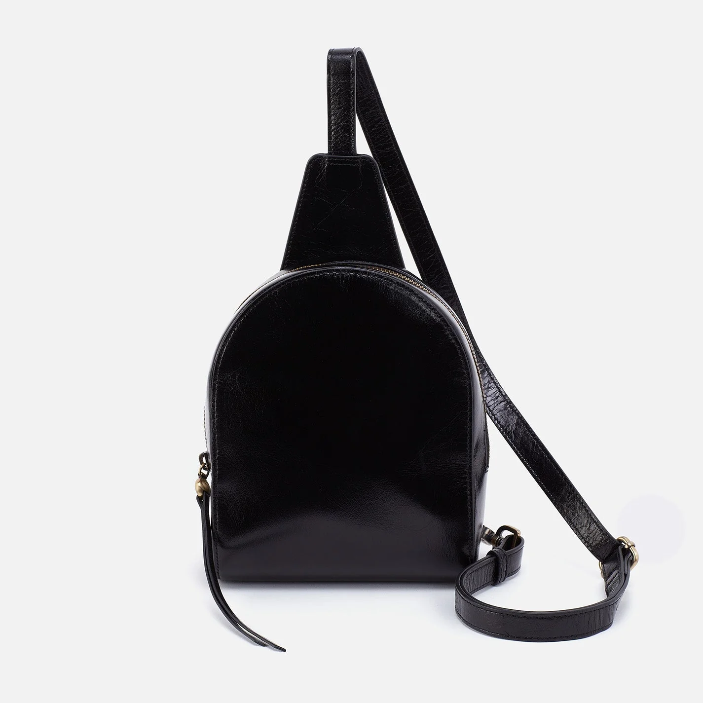 Dillon Sling in Polished Leather - Black Desert